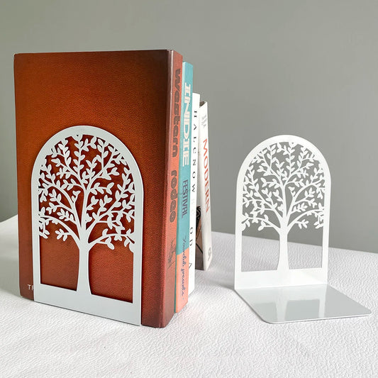 Sujetalibros de escritorio White Tree of Life