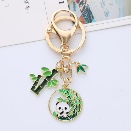 Chinese Style Cute Panda Keychain