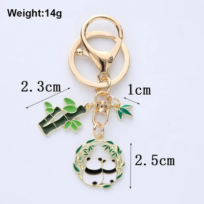 Chinese Style Cute Panda Keychain