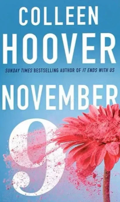 November 9 By Colleen Hoover