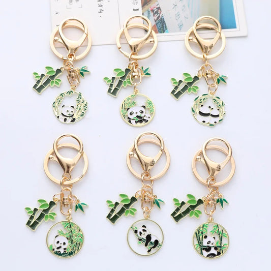 Chinese Style Cute Panda Keychain